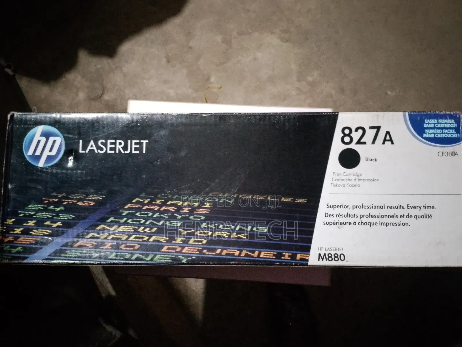 827a Cartridge Toner Genuine Hp