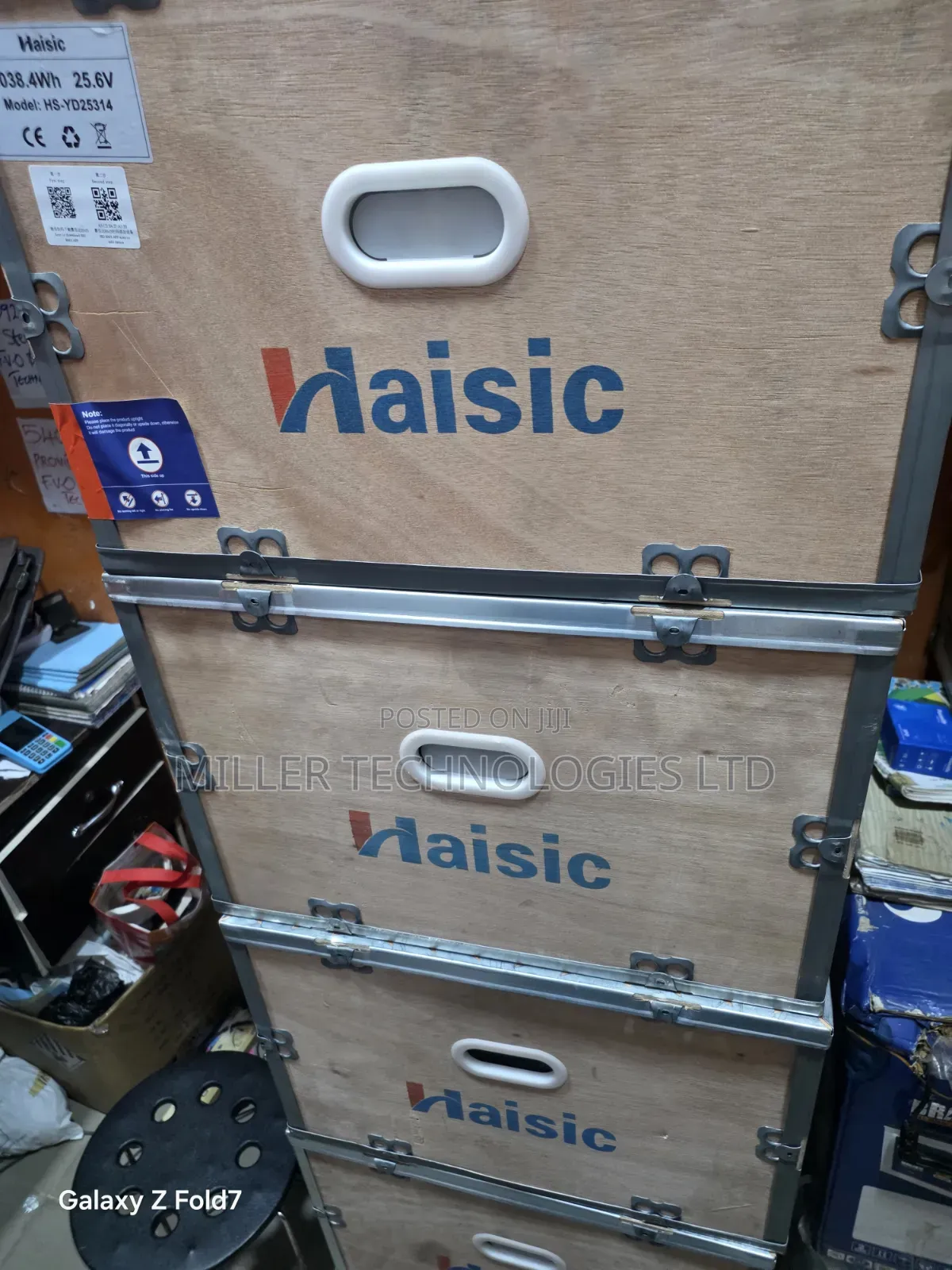 Haisic Lithium Battery 8kwh 25.6v White Colour