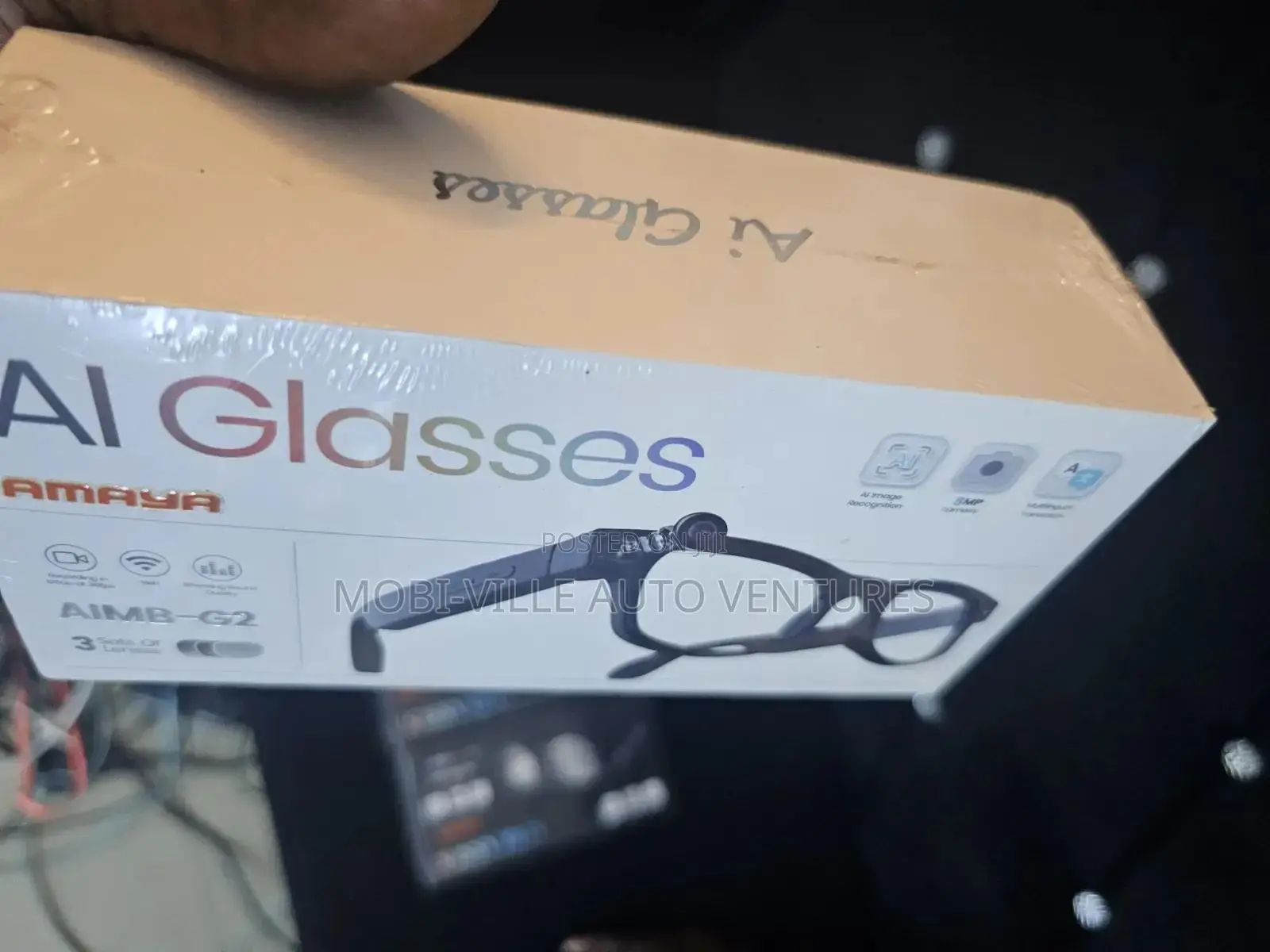 Ai Smart Eye Glasses With Two Extra Shades