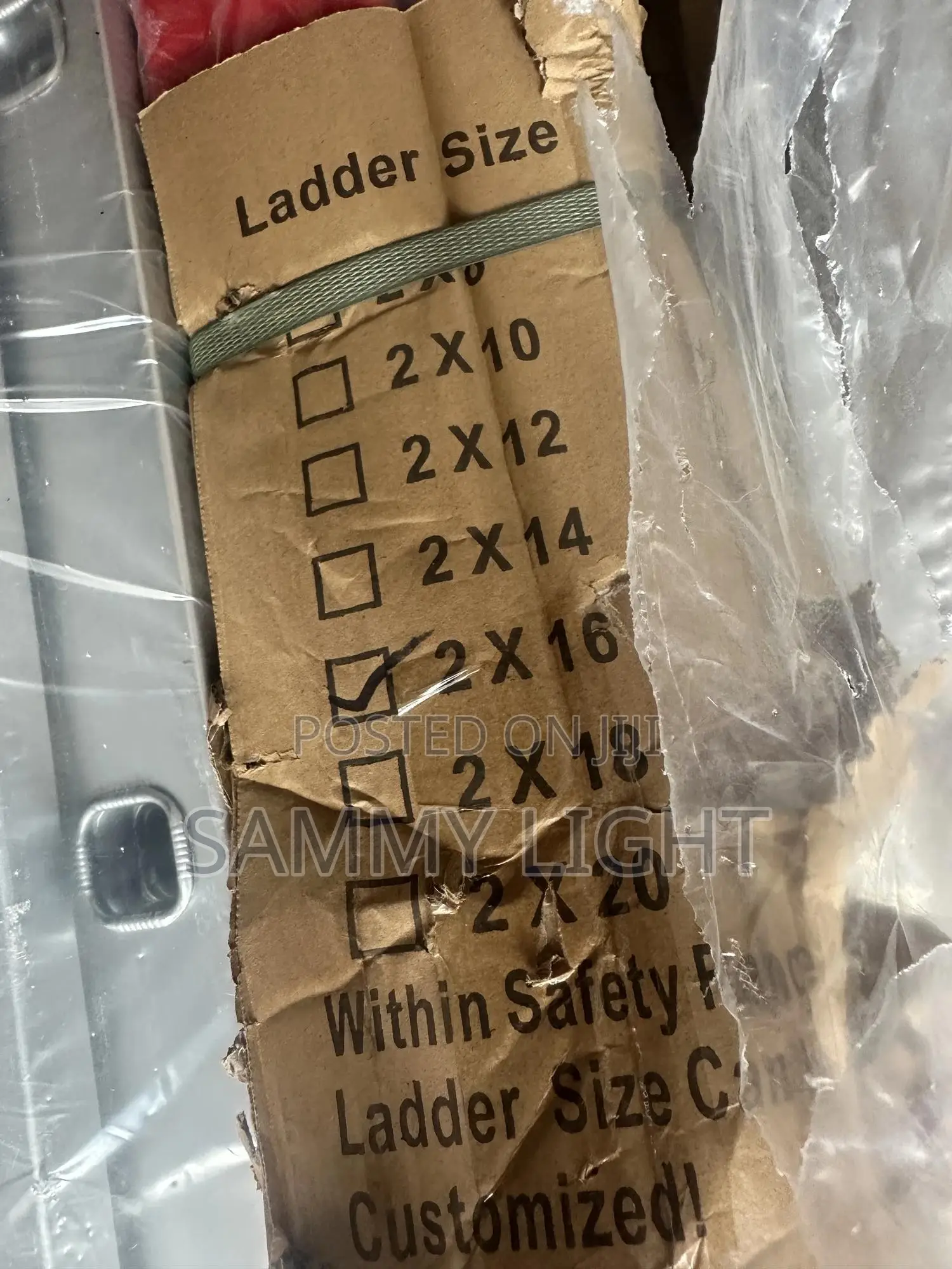 Aluminum and Fiber Ladder All Sizes Available