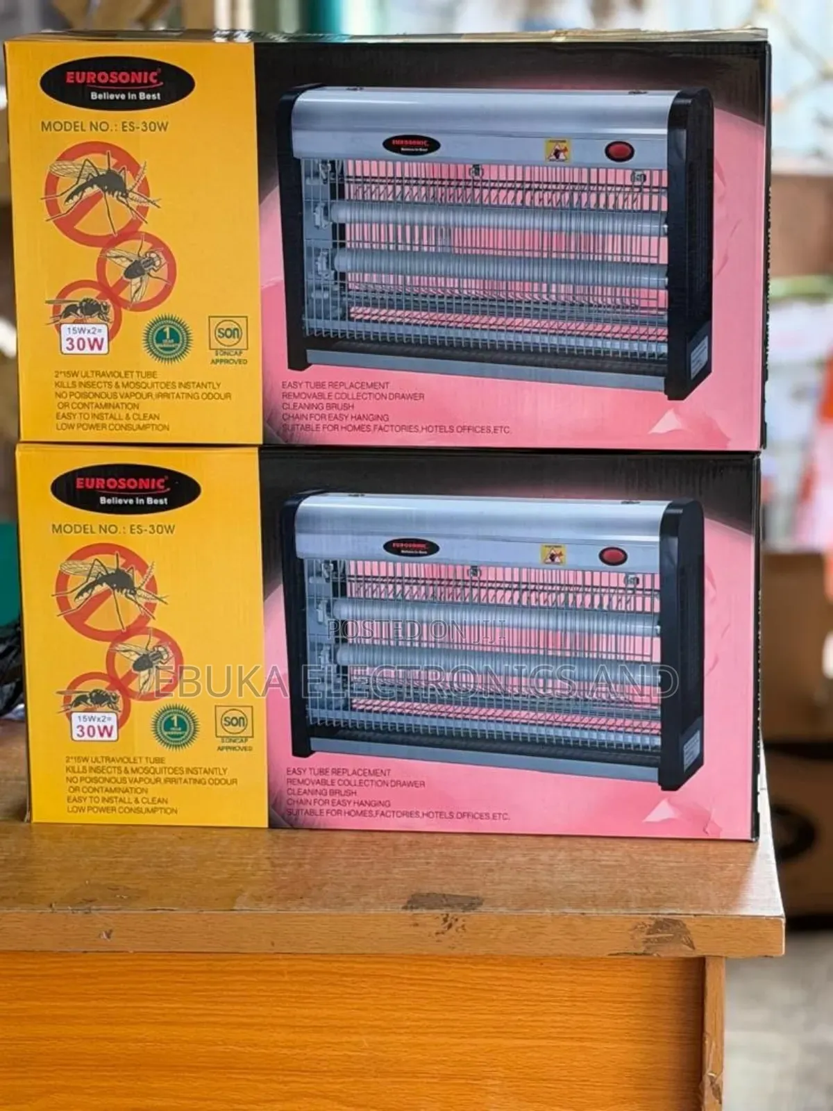 30 Watt Eurosonic Insects Killer Is Available Now
