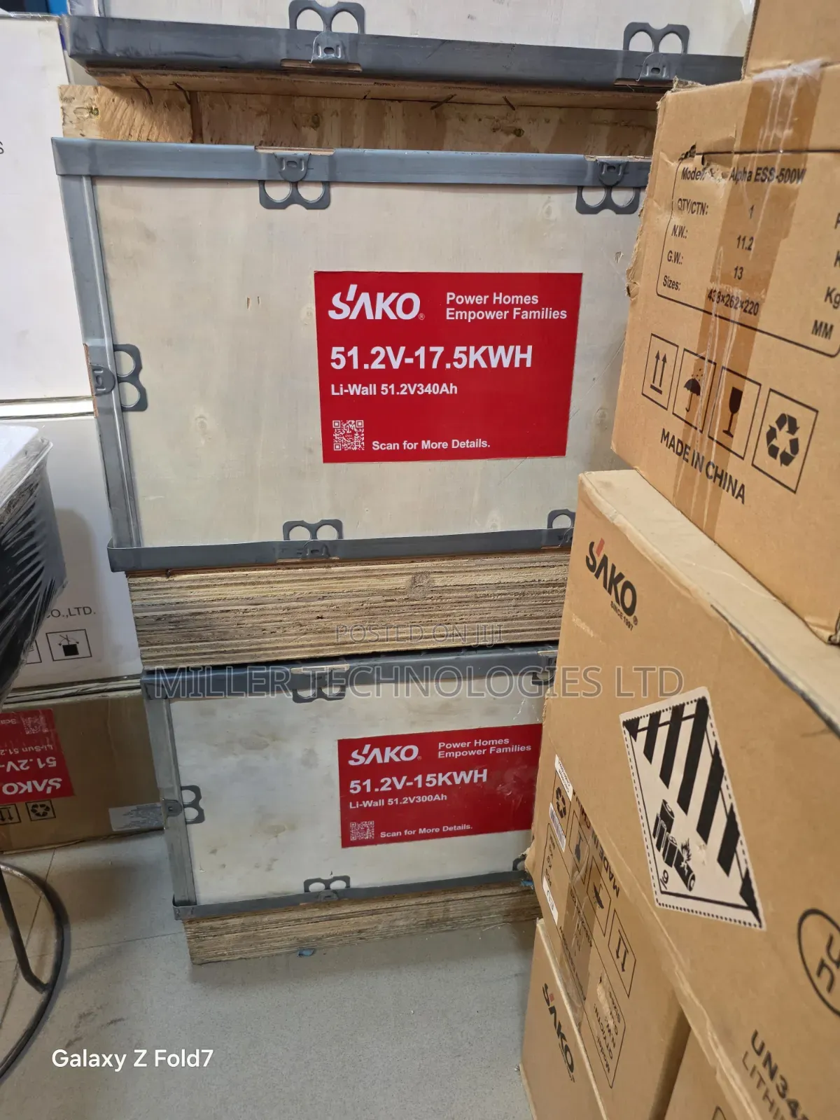 Sako Lil-Wall Lithium Battery 17.5kwh 48v New Model