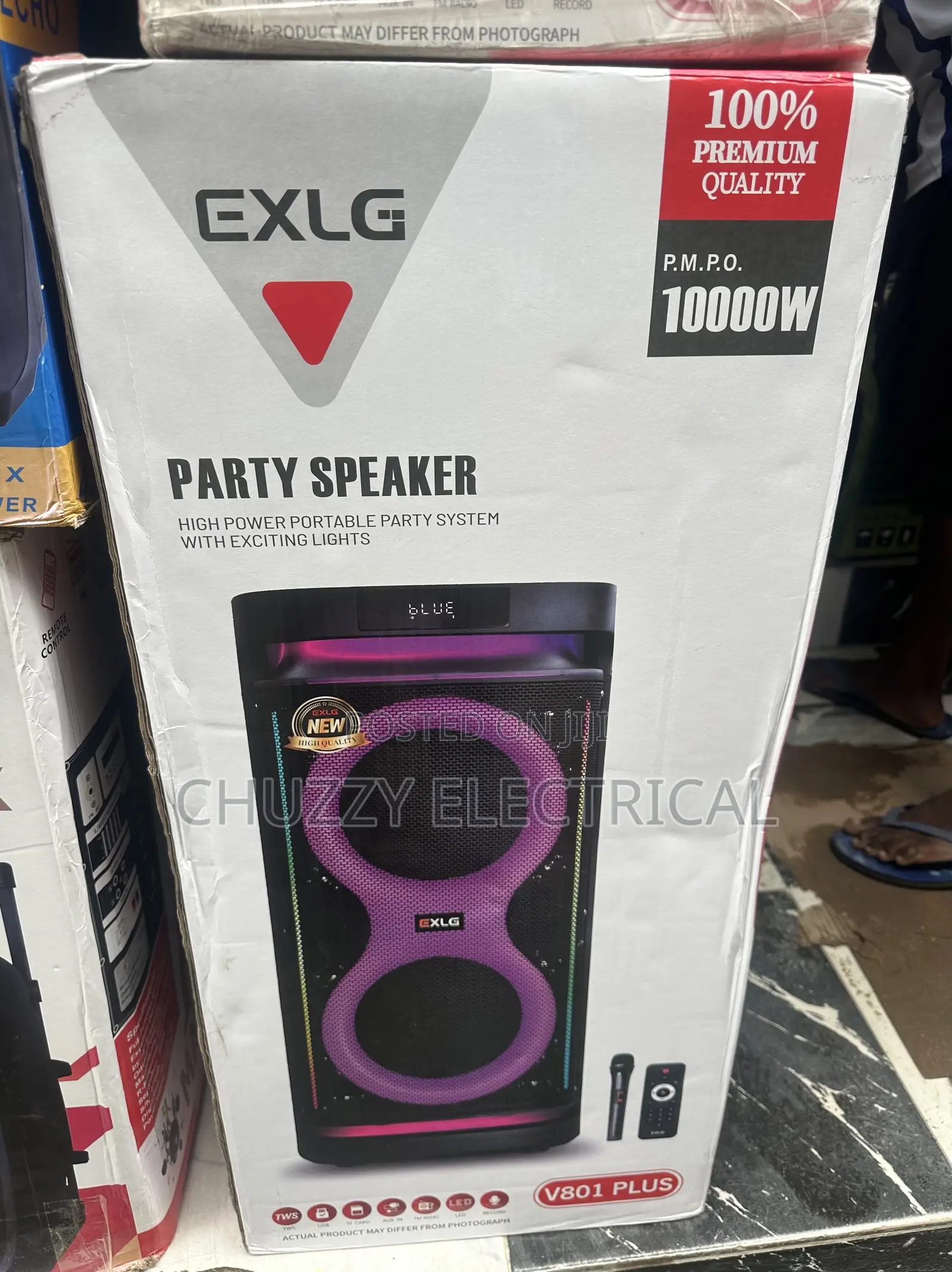 V801 Plus Party Speaker