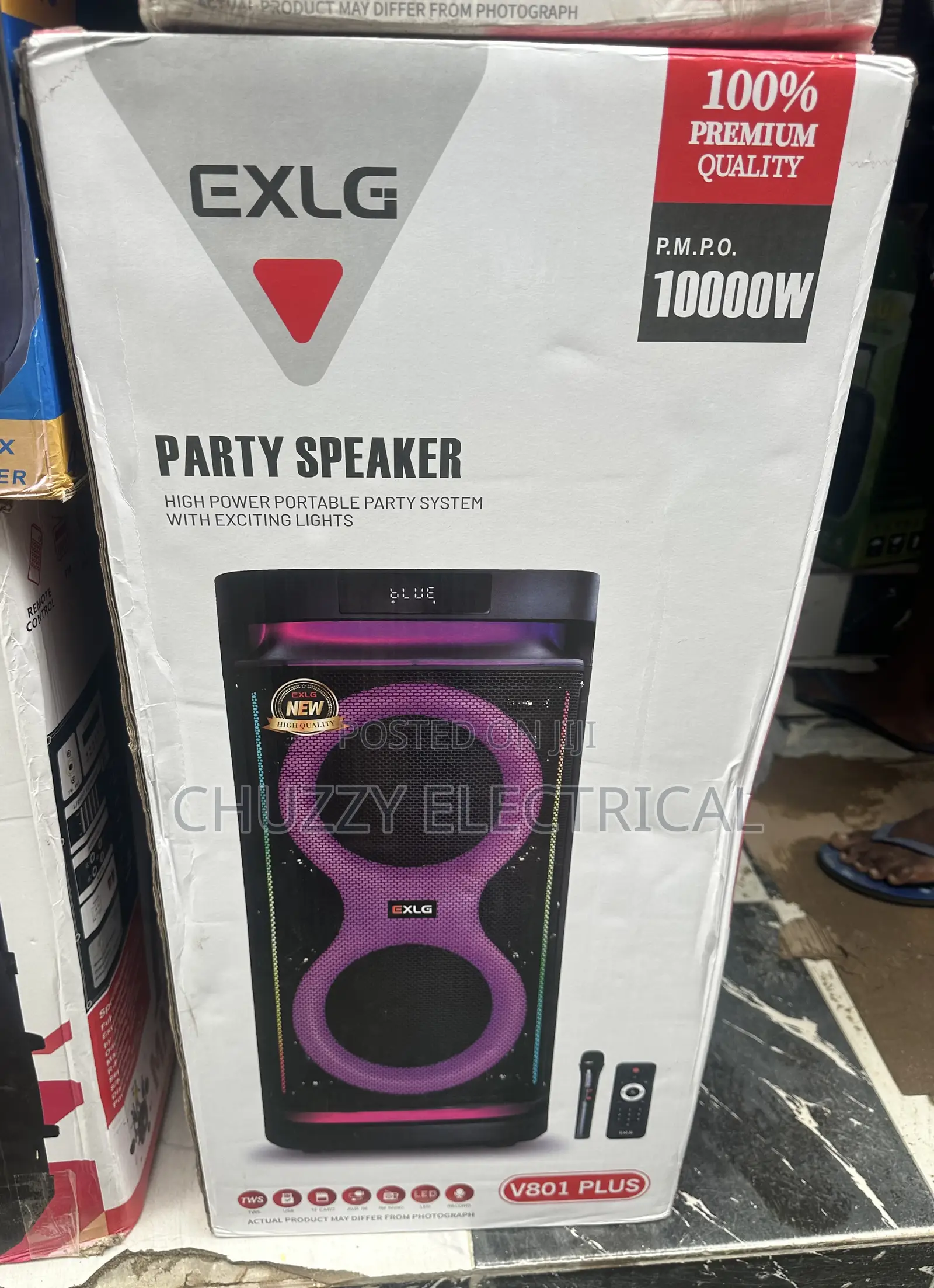 V801 Plus Party Speaker