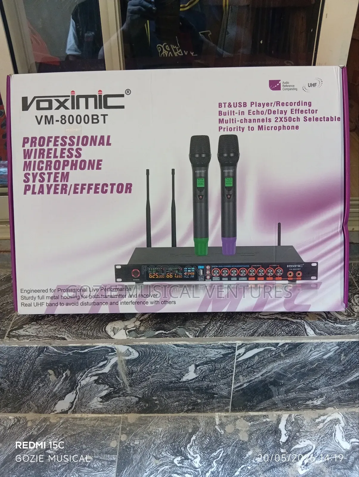 Original Voximic Complete 500 to 1000 Meters With Frequency Changer
