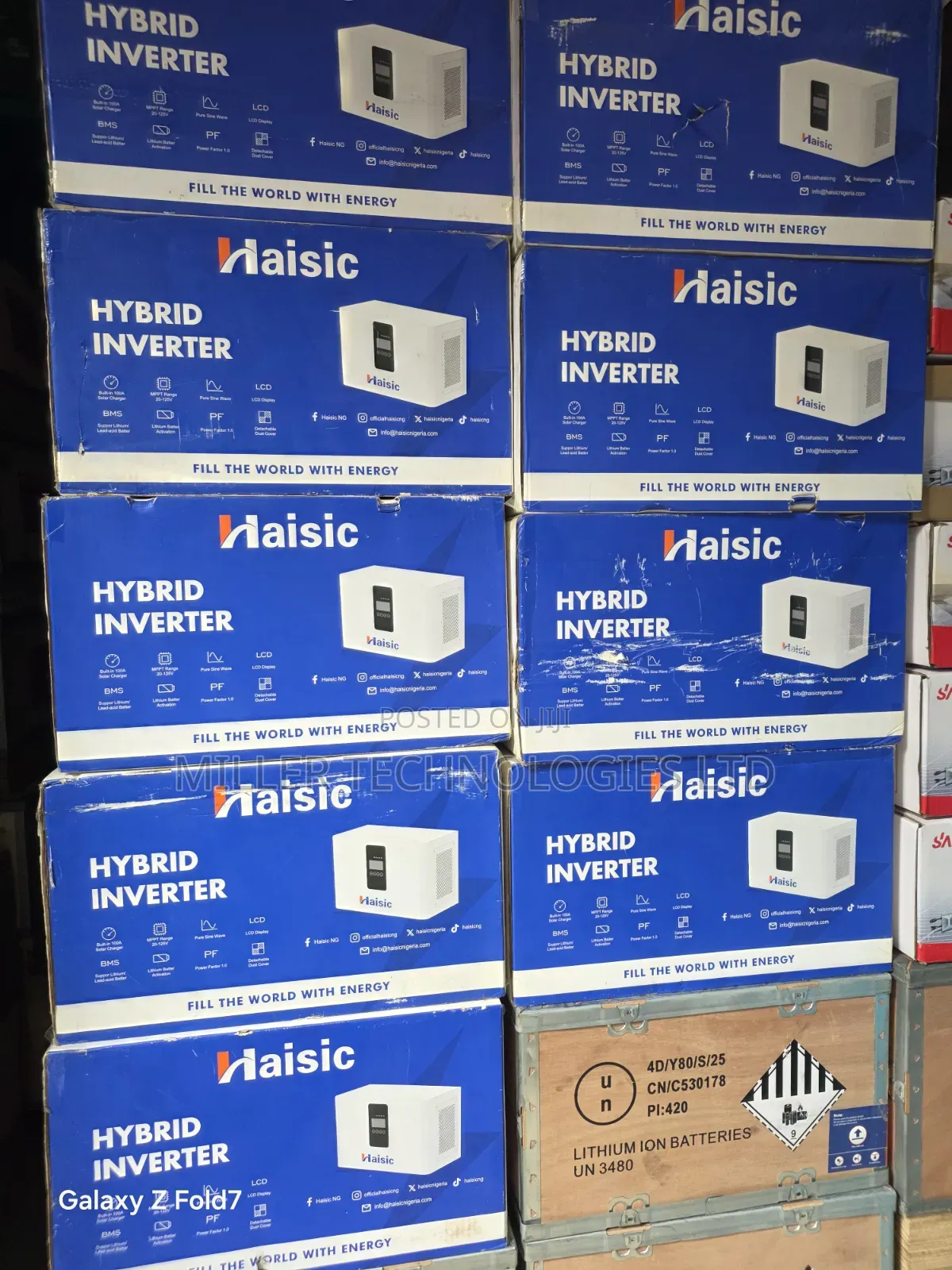 Haisic All in 1 System 1.5kva+4kwh Battery