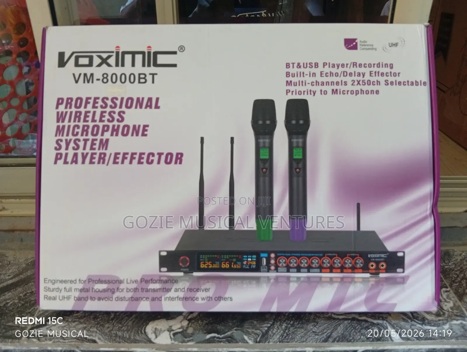 Original Voximic Complete 500 to 1000 Meters With Frequency Changer