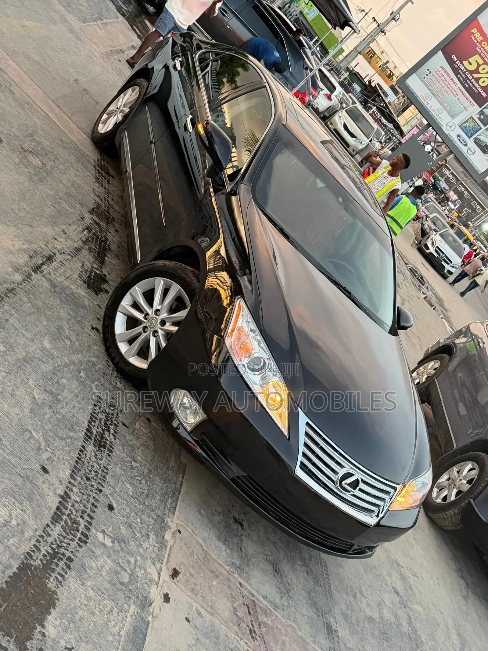 Lexus ES 350 2011 Black