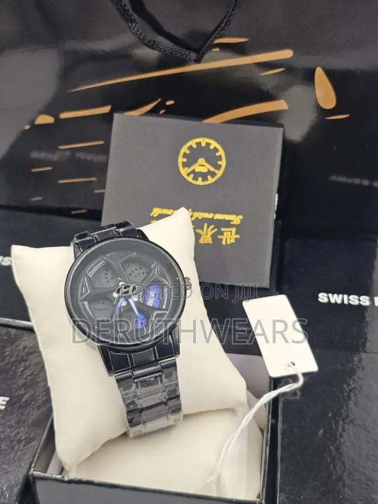 Car Rim Wristwatch
