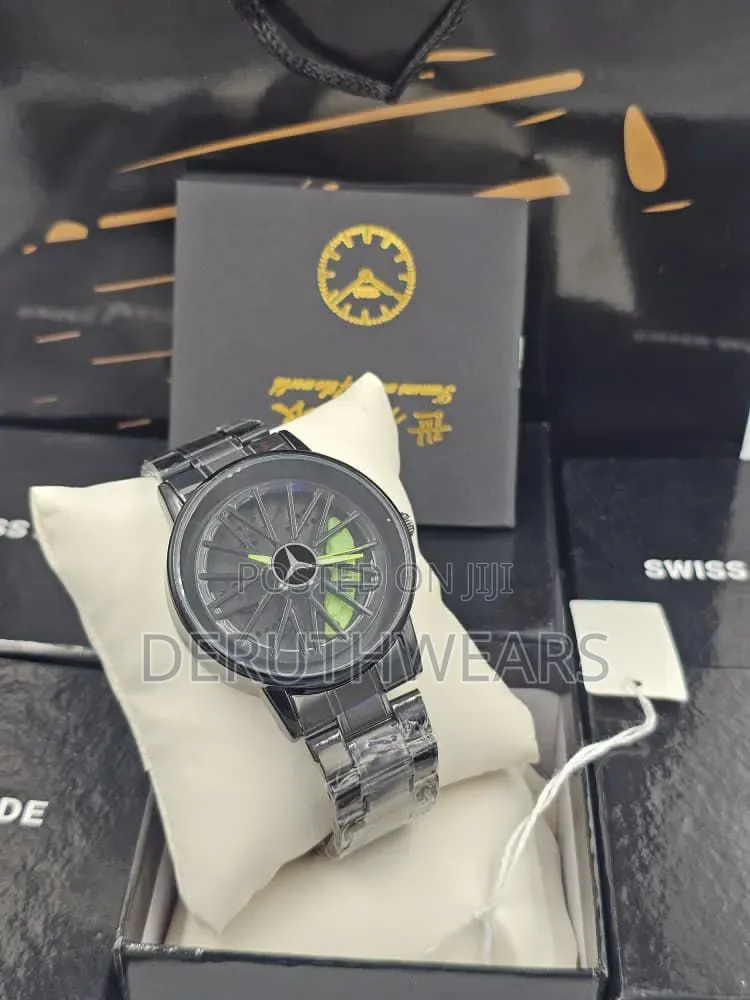 Car Rim Wristwatch
