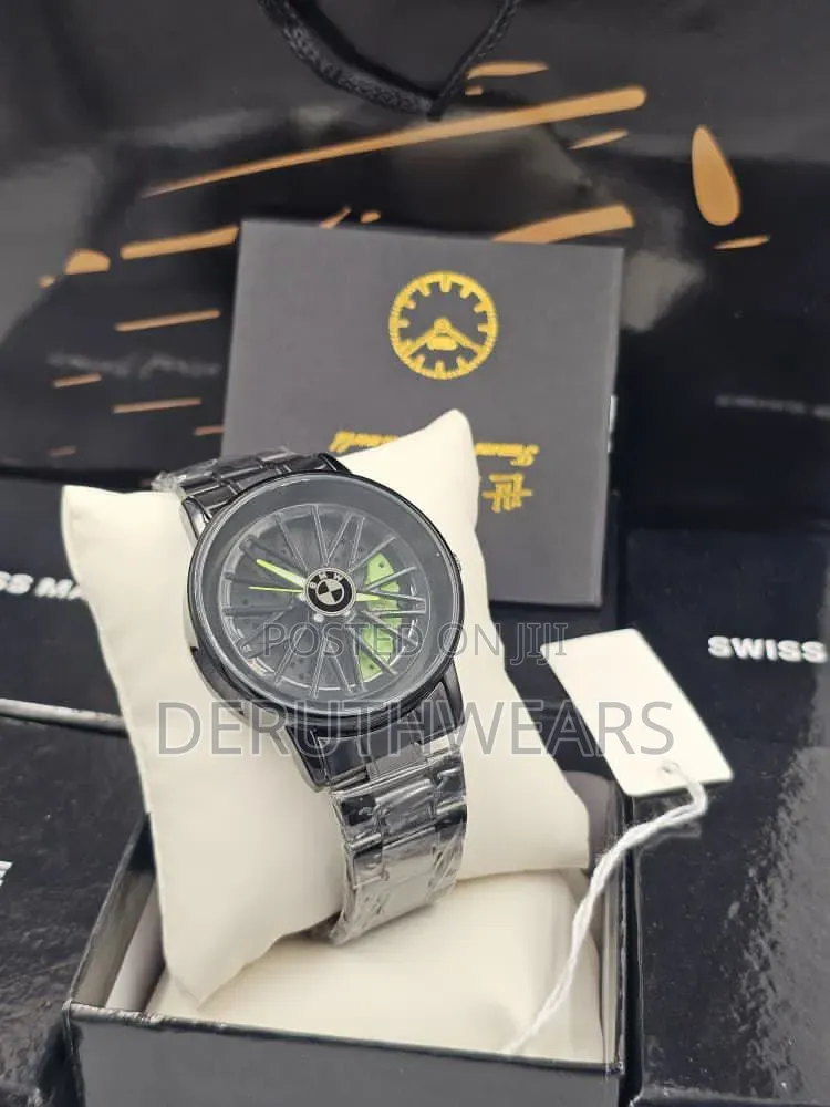 Car Rim Wristwatch