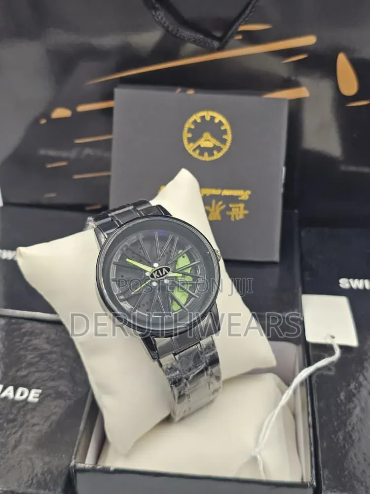 Car Rim Wristwatch