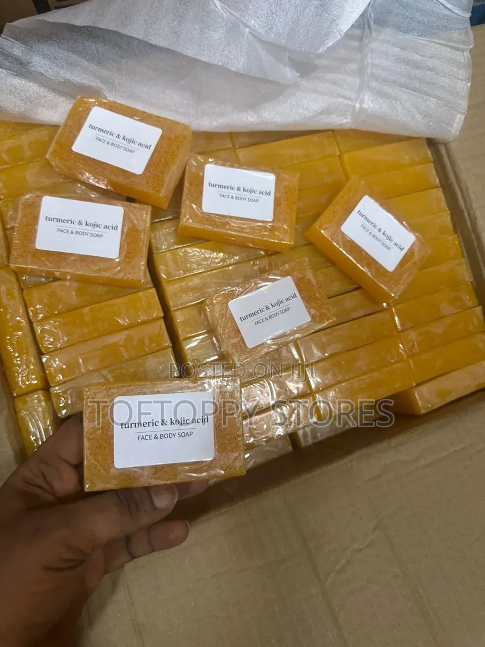 Turmeric Kojic Acid Face and Body Soap Wholesale
