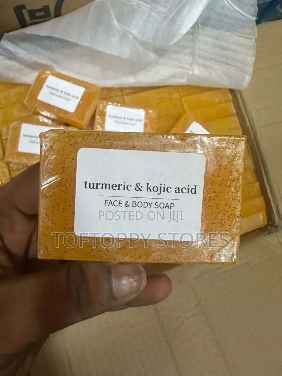 Turmeric Kojic Acid Face and Body Soap Wholesale