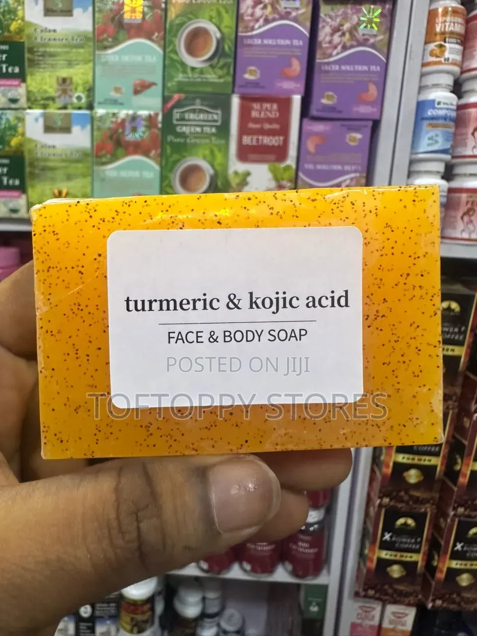 Turmeric Kojic Acid Face and Body Soap Wholesale