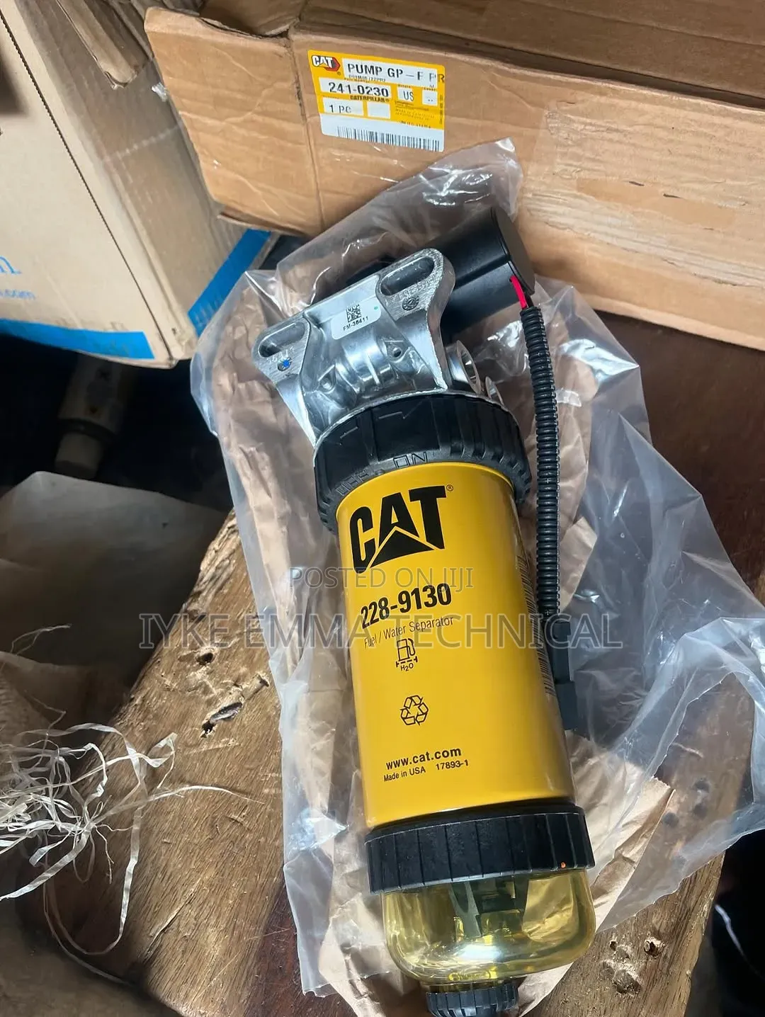 Pump Gp-Fuel PRM Water Sep Caterpillar Parts