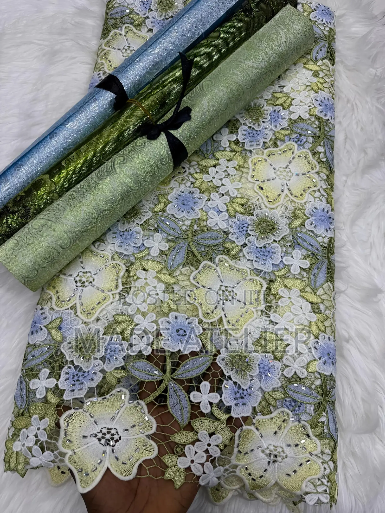 Premium Quality Floral Guipure Lace