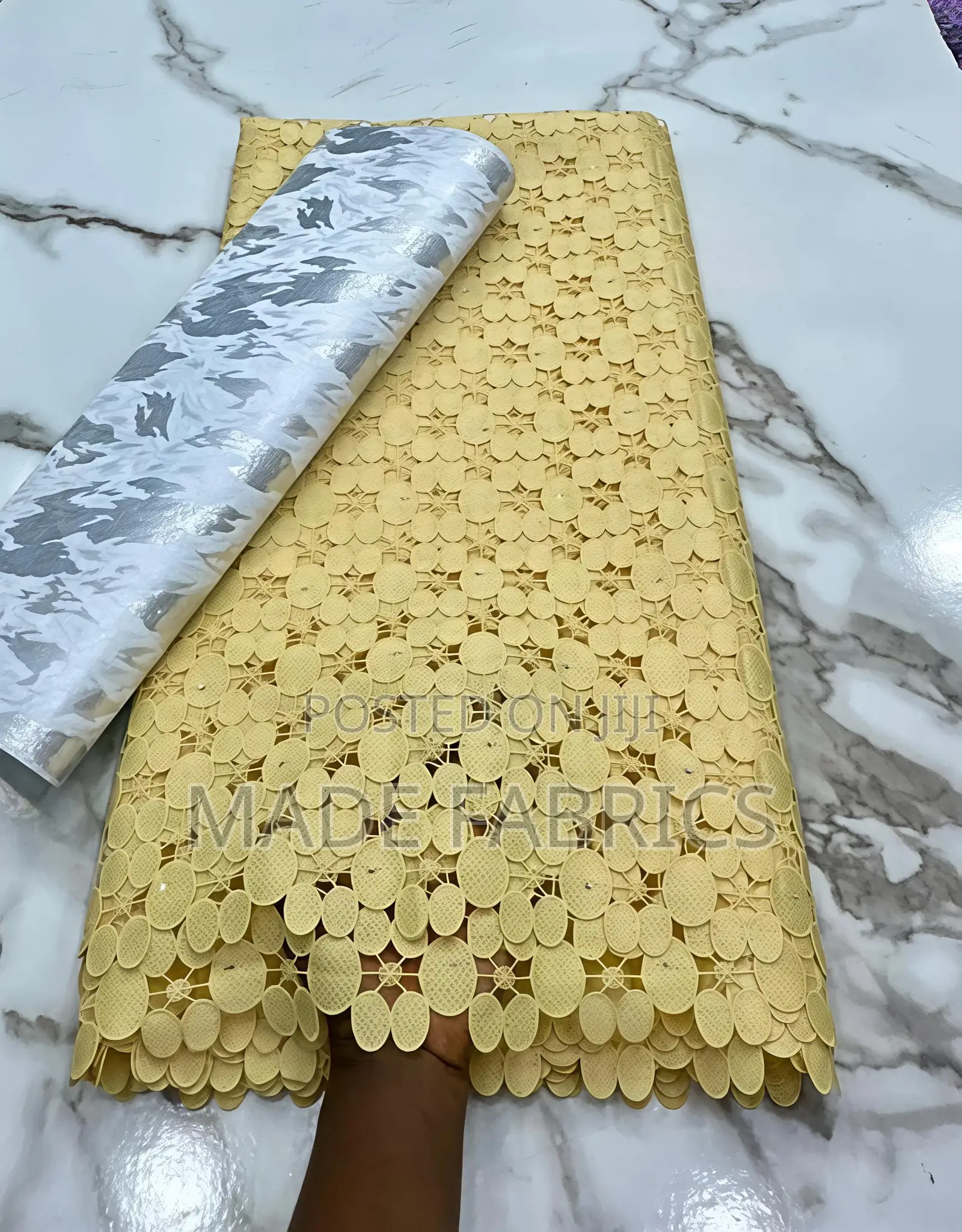 3d/Laser Cut Guipure Lace