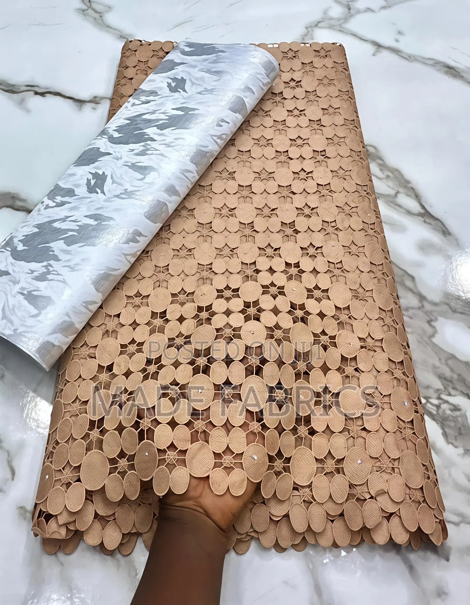 3d/Laser Cut Guipure Lace
