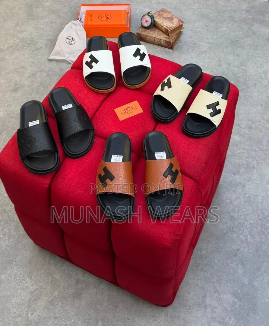 Hermes X Louis Vuitton Slipers Design Collection 40-46