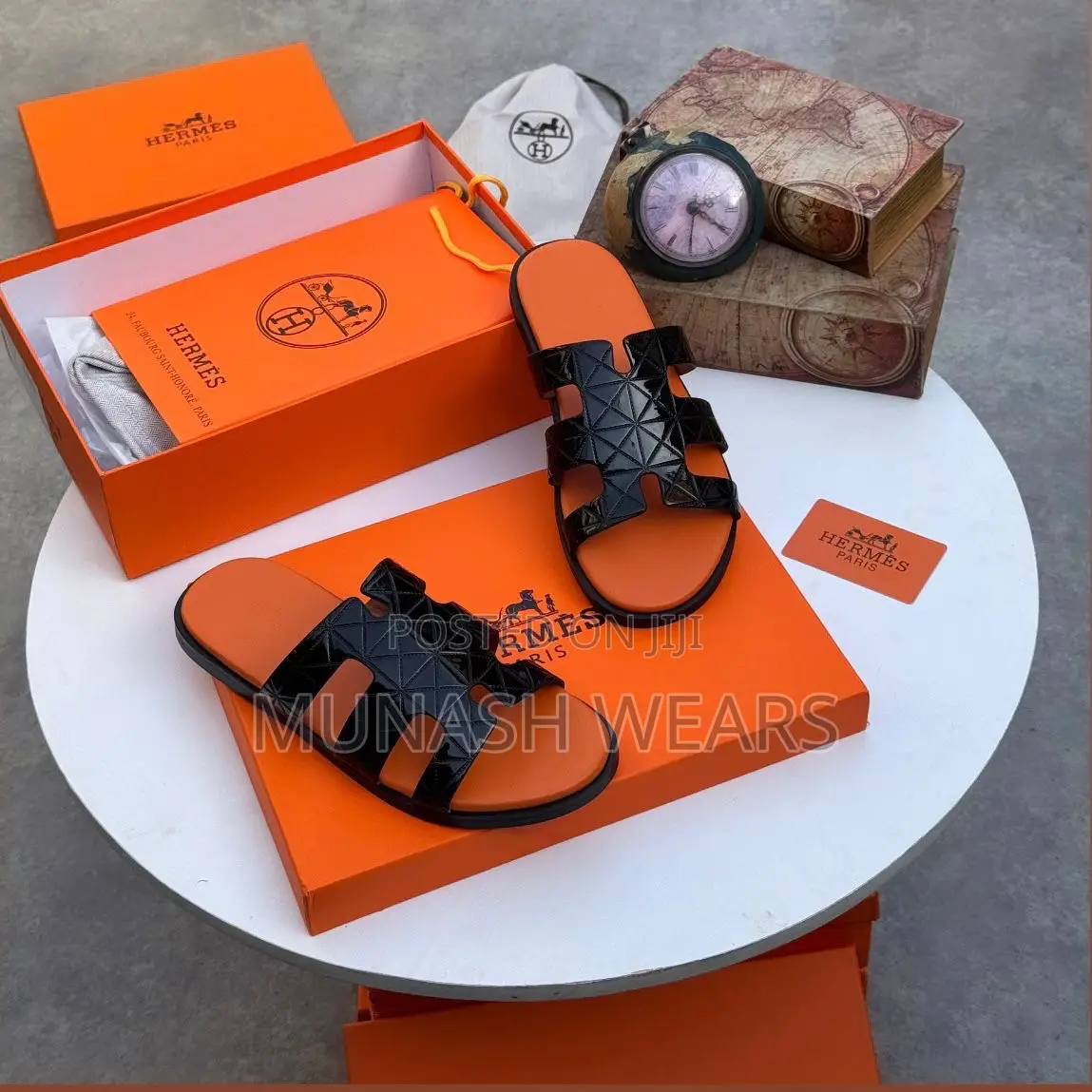 Hermes X Louis Vuitton Slipers Design Collection 40-46