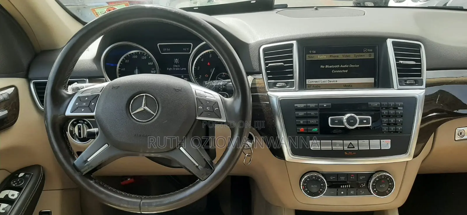 Mercedes-Benz M Class ML 350 4Matic 2012 Black