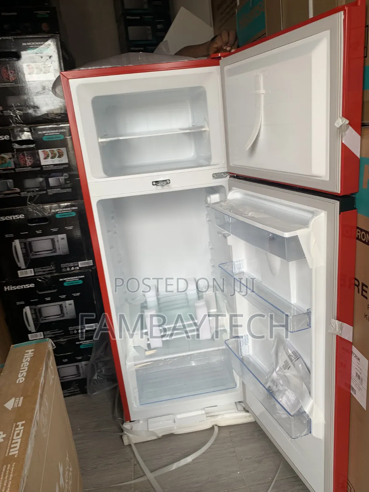 Brand New Hisense 204l Fridge With Dispenser