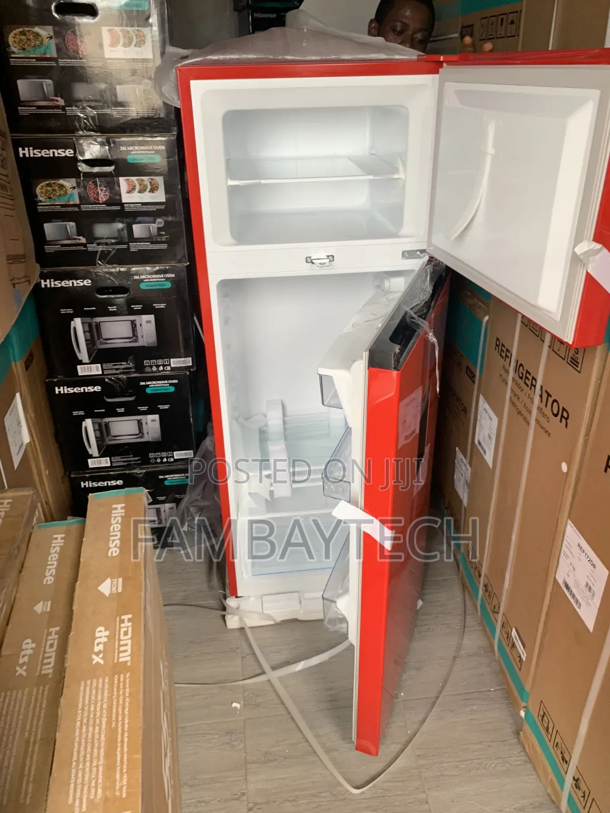 Brand New Hisense 204l Fridge With Dispenser