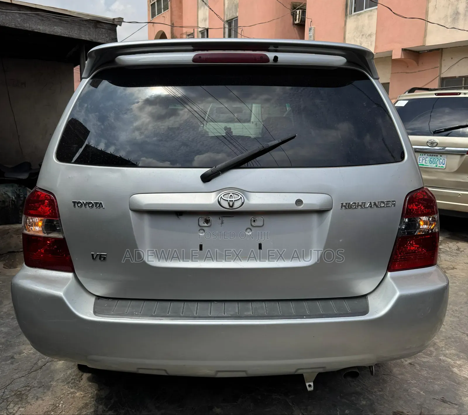 Toyota Highlander 2007 Silver