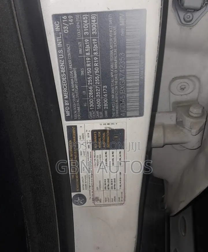 Mercedes-Benz GLE-Class GLE 350 2017 White