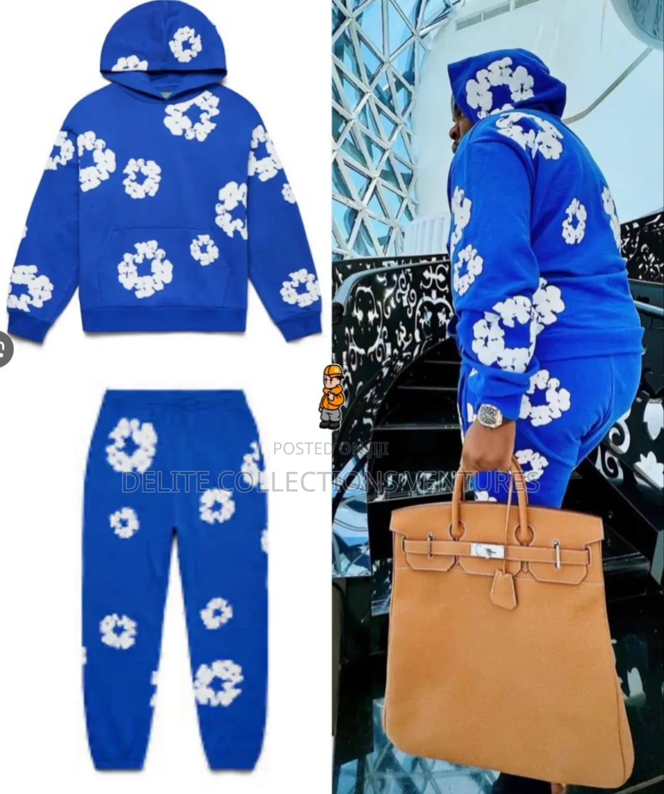 *Denim Tears Track Suit * *Size:Medium-2xlarge*