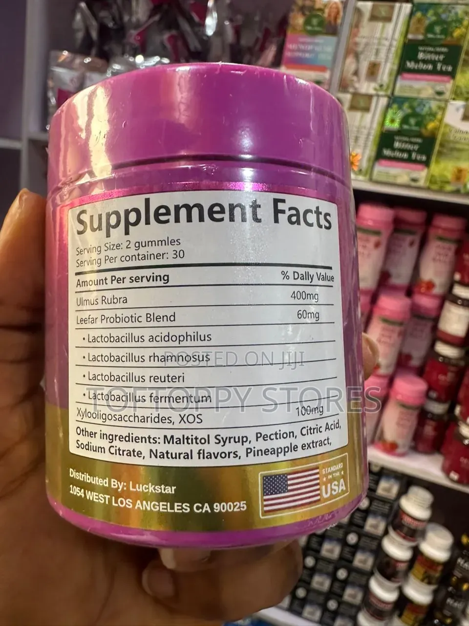 Women 'S Probiotic + Slippery Elm Dietary Supplement
