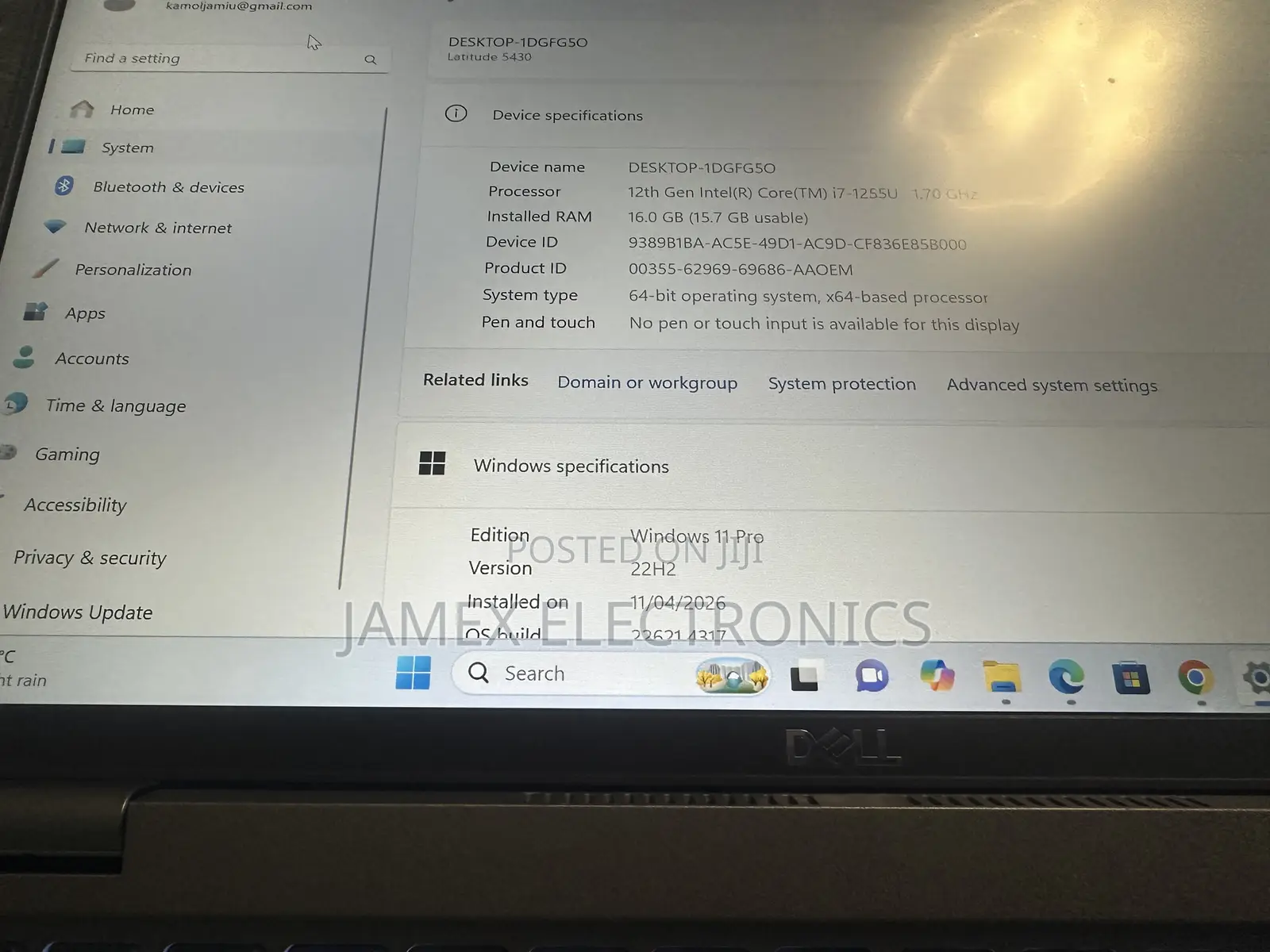 Laptop Dell Latitude 5430 Rugged 16GB Intel Core i7 SSD 256GB