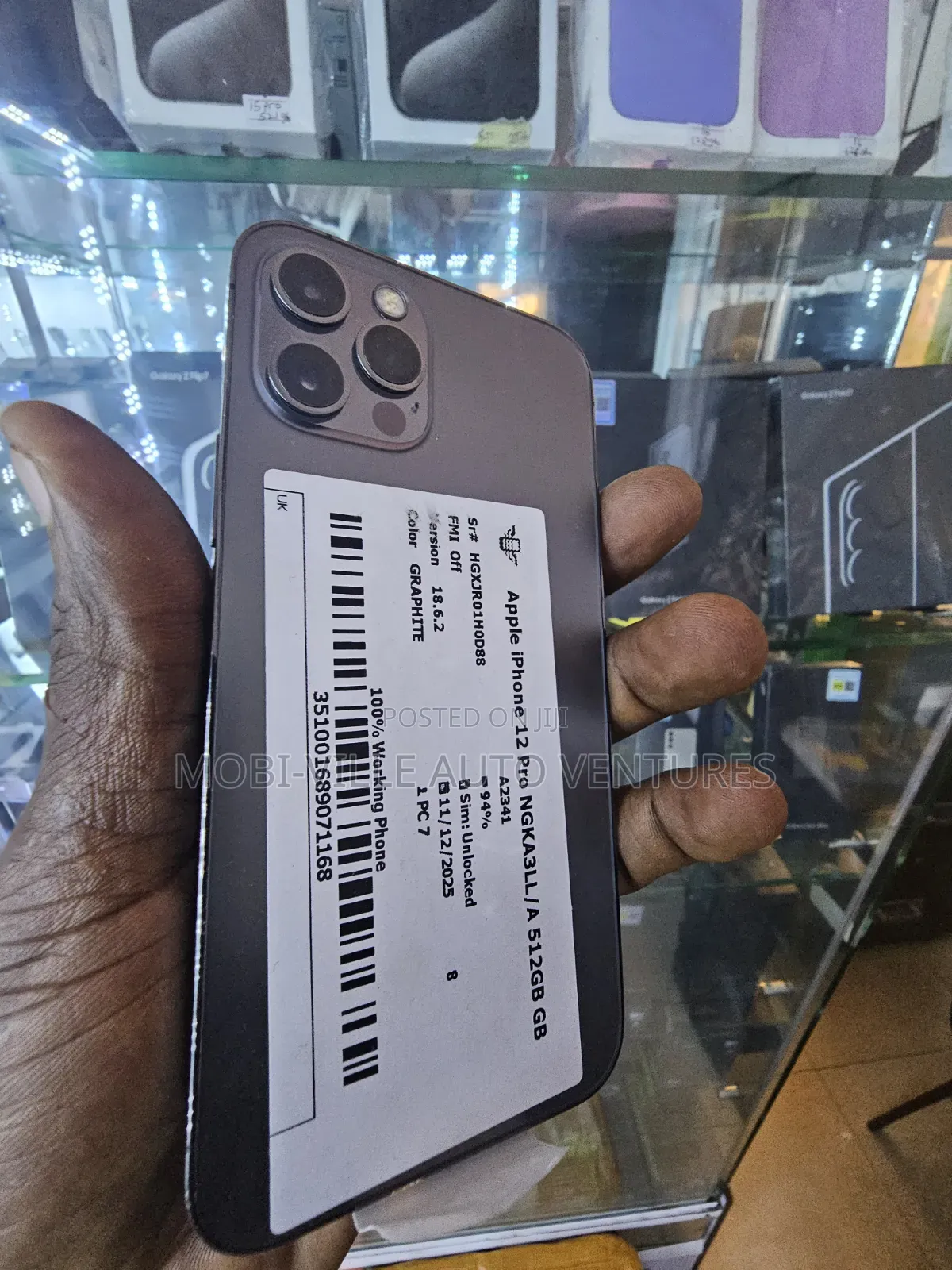 Apple iPhone 12 Pro 512 GB Black