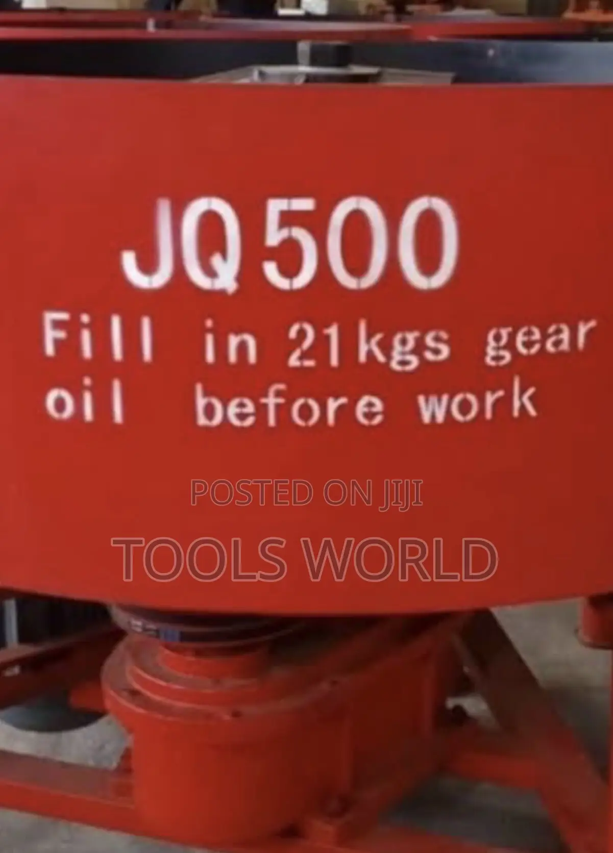Jq500 Vertical Pan Concrete Mixer for Block Making