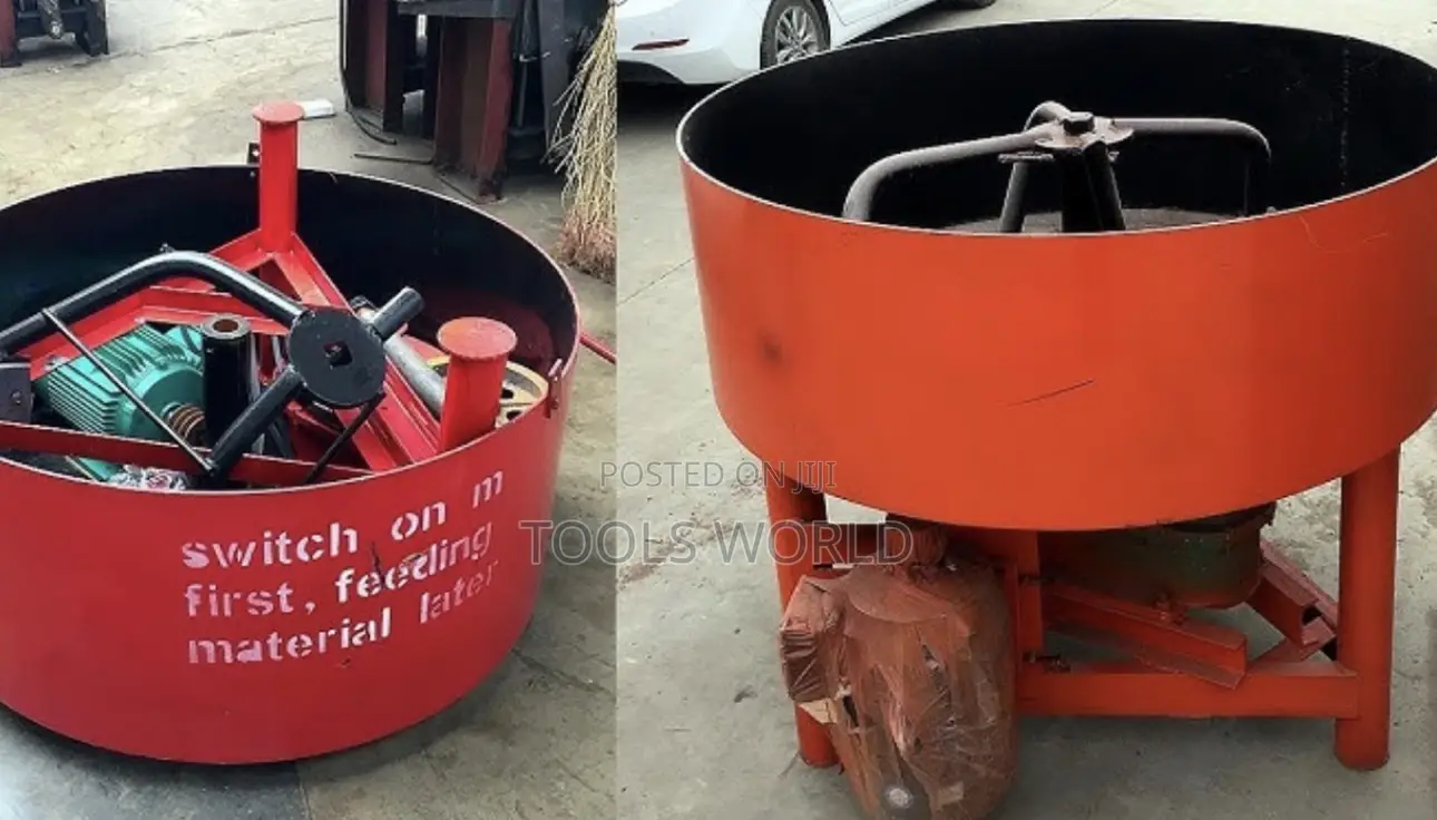 Jq500 Vertical Pan Concrete Mixer for Block Making