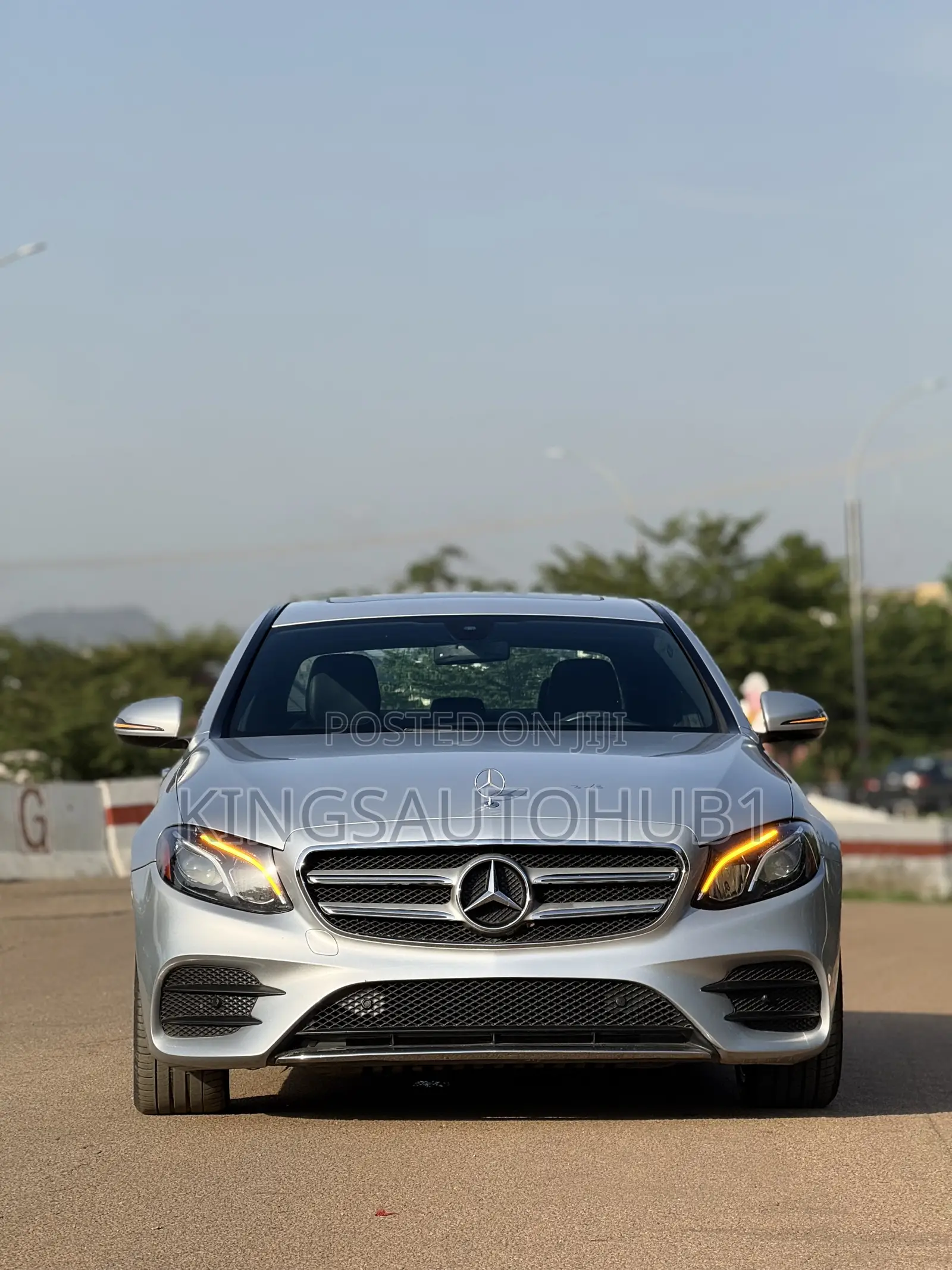 Mercedes-Benz E450 2019 Silver