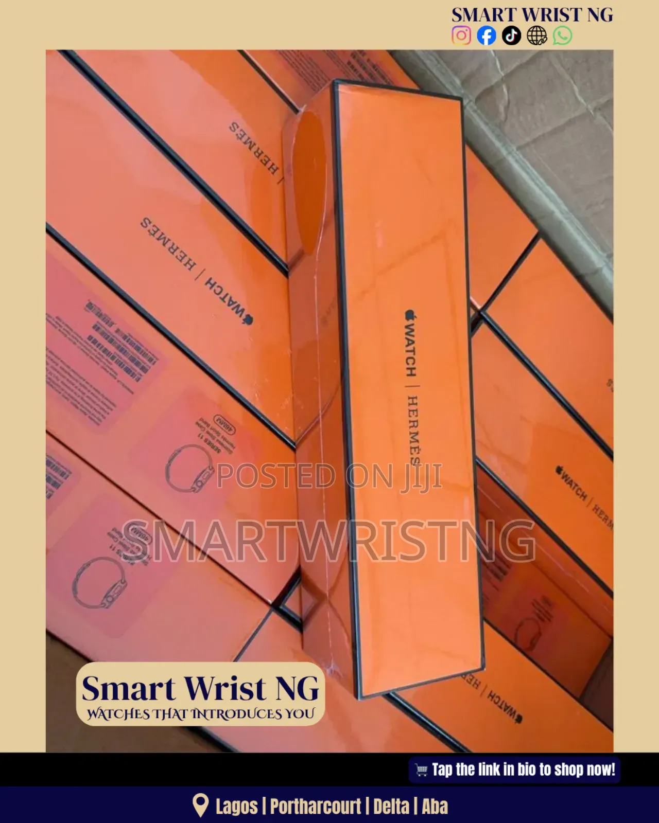 Hermes Inspired Series 11 Premium Smartwatch