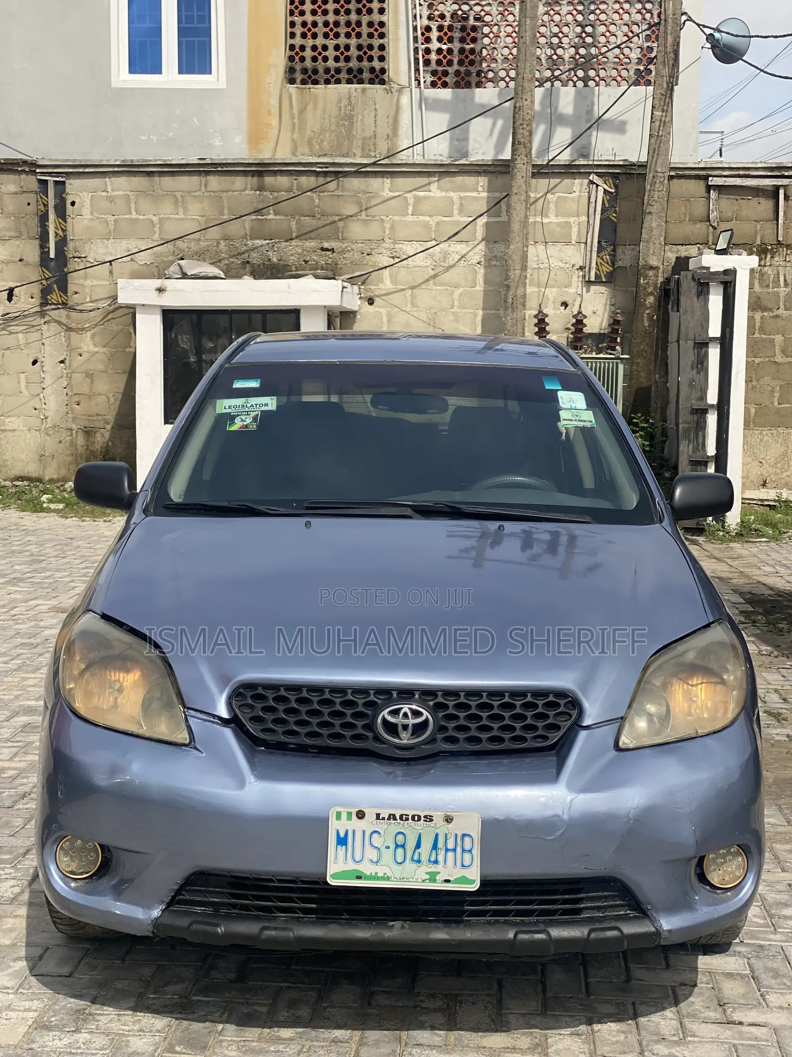Toyota Matrix XR Hatchback AWD (1.8L 4cyl 4A) 2006 Blue