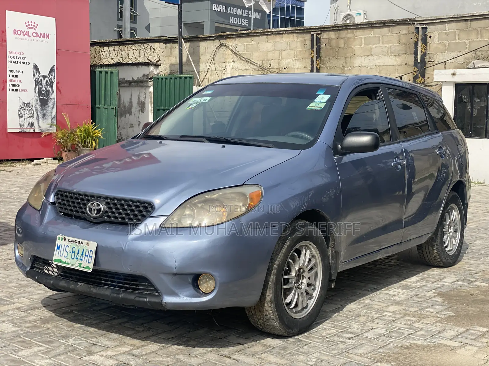 Toyota Matrix XR Hatchback AWD (1.8L 4cyl 4A) 2006 Blue