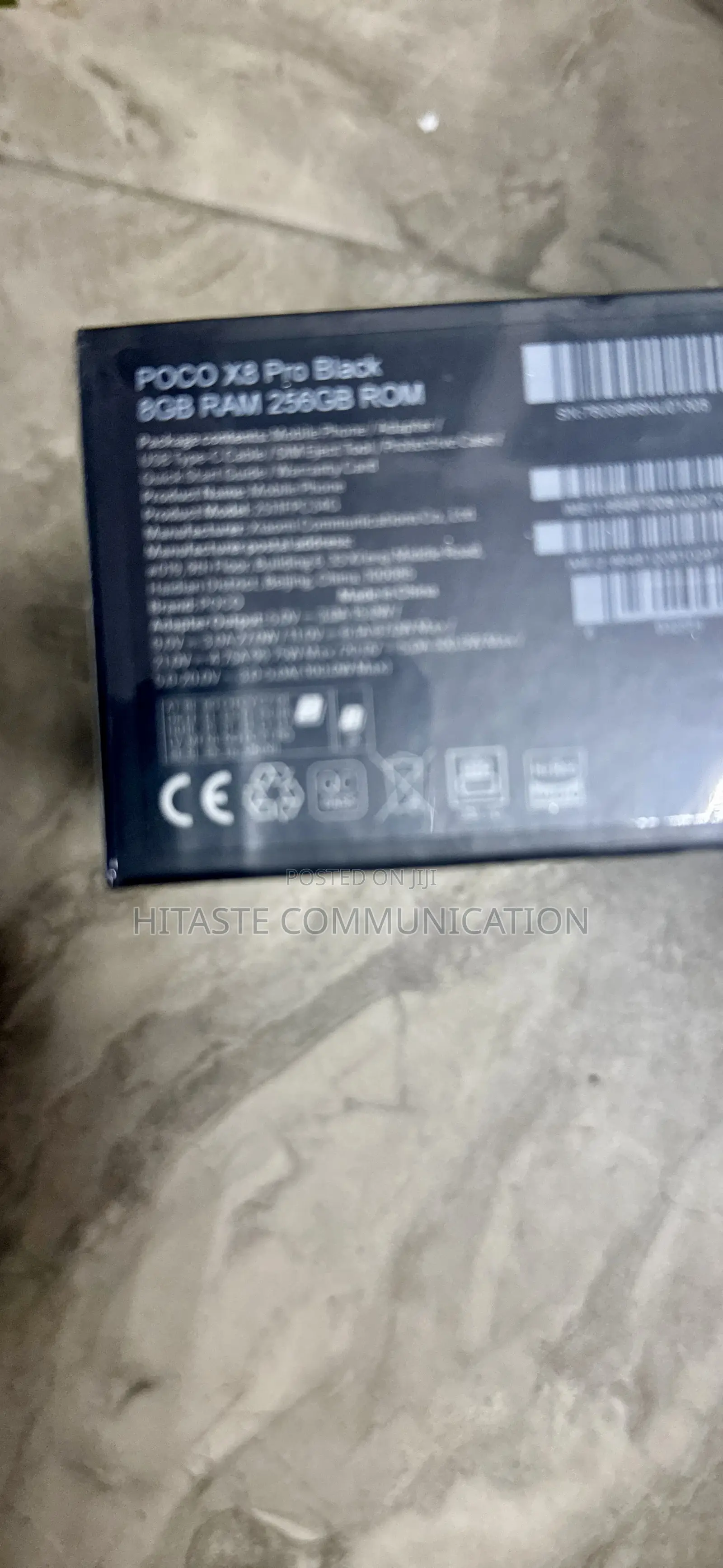 New Xiaomi Poco X8 Pro 256 GB Black