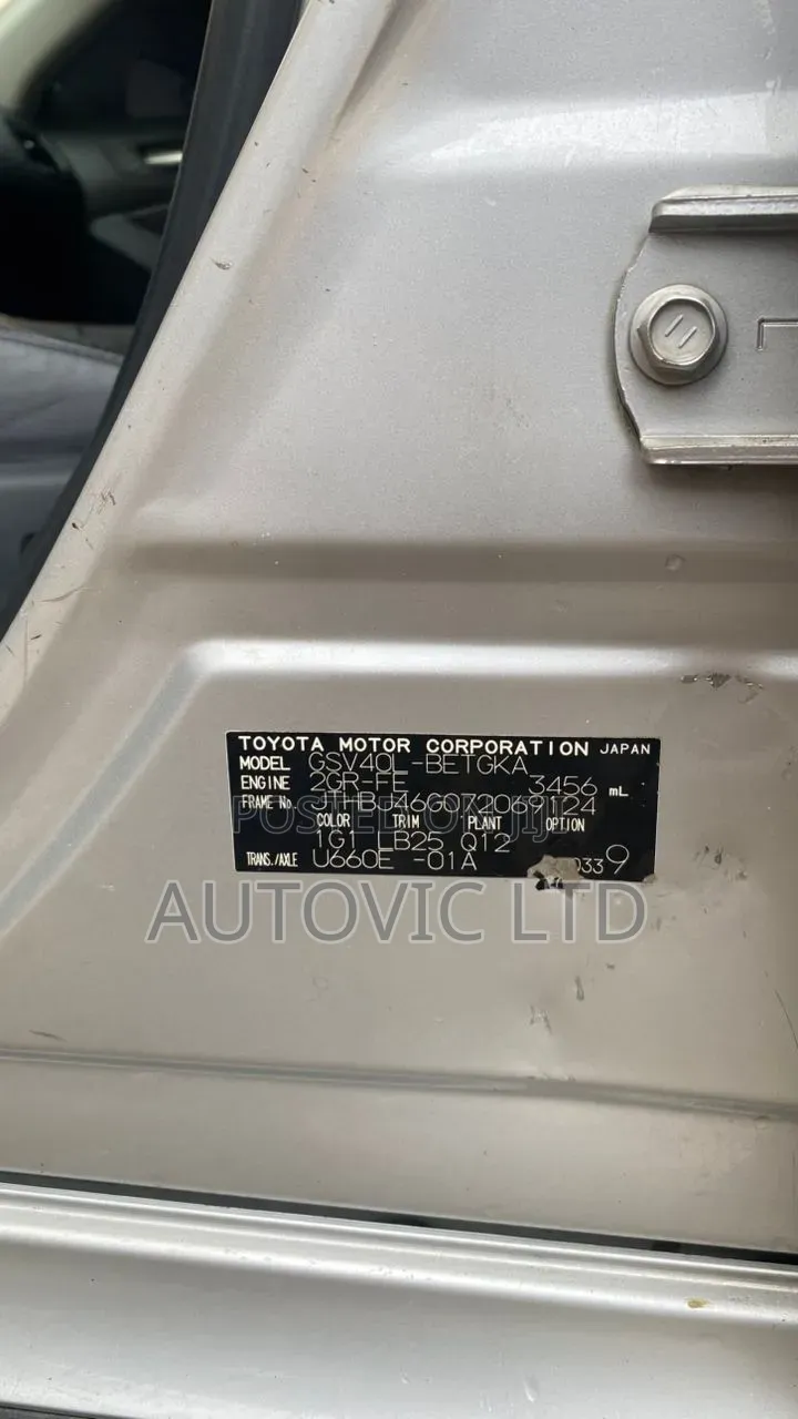 Lexus ES 350 2009 Silver
