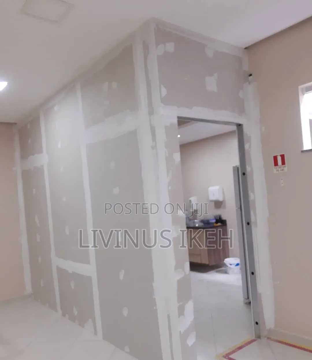 Gypsum Board Partitioning