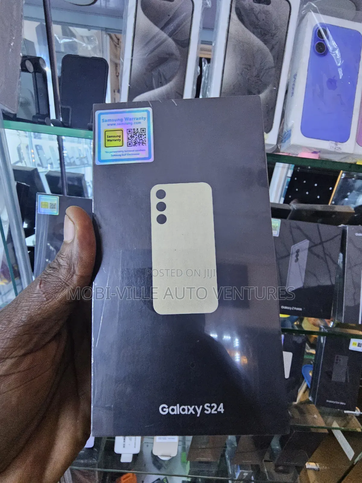 New Samsung Galaxy S24 256 GB Black
