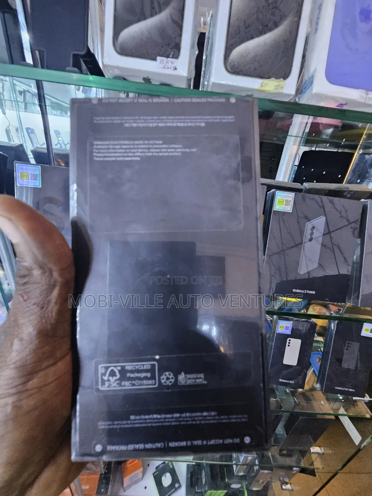 New Samsung Galaxy S24 256 GB Black