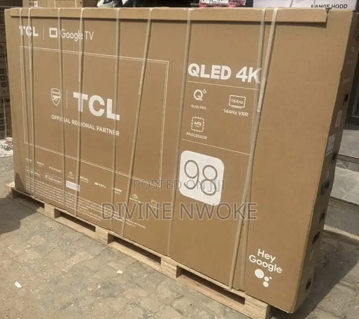 TCL Tv/98p8k/Qled/Google