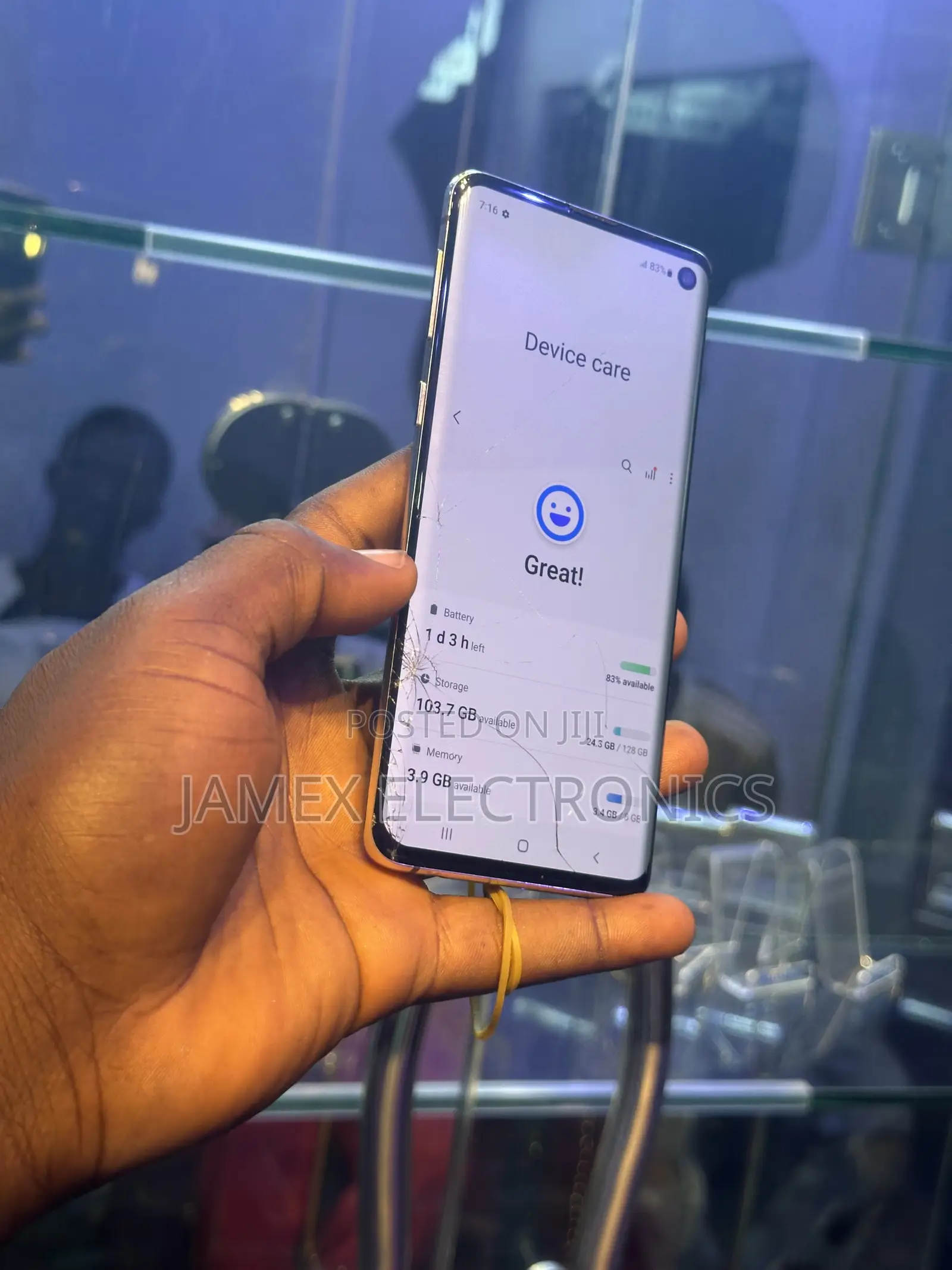 Samsung Galaxy S10 128 GB Blue
