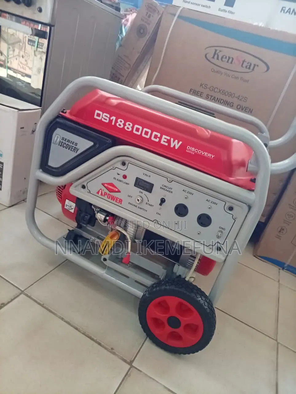 A Brand New 10.5kva Ipower Generator With 100%Copper Wire Made in Usa