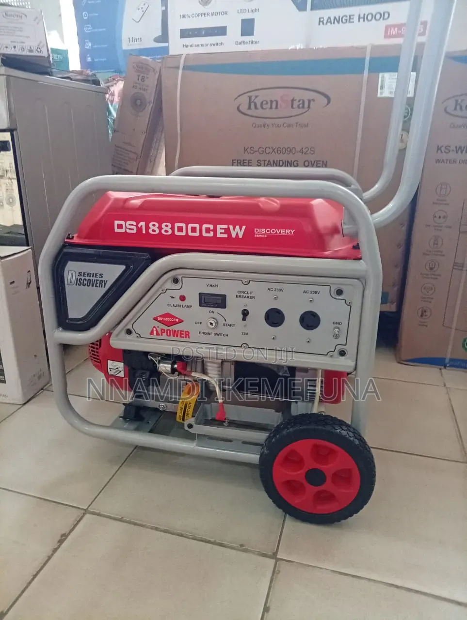 A Brand New 10.5kva Ipower Generator With 100%Copper Wire Made in Usa