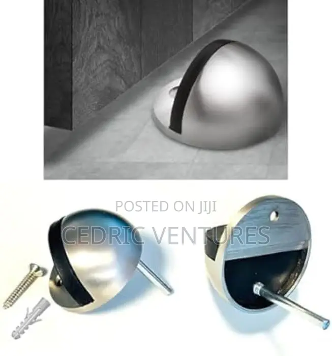 Floor Mounted Moon-Shaped Door Stopper